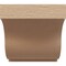 Ekena Millwork 7"W x 7"D x 7"H Wide Van Buren Rough Cedar Woodgrain TimberThane Corbel, Primed Tan CORUR07X07X07VANRCPR - alternate 4